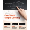 image:imageVEVOR LT477 Built in Electric Ceramic 232 x 205 inch Stove Top 240V Glass Radiant Cooktop with Touch Control Timer amp Child Lock 9 Power Levels for Simmer Steam Slow Cook Fry 24IN 4Burners30 IN5 BurnerTouch Control