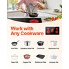 image:imageVEVOR LT477 Built in Electric Ceramic 232 x 205 inch Stove Top 240V Glass Radiant Cooktop with Touch Control Timer amp Child Lock 9 Power Levels for Simmer Steam Slow Cook Fry 24IN 4Burners36 IN5 BurnerTouch Control
