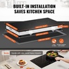 image:imageVEVOR LT477 Built in Electric Ceramic 232 x 205 inch Stove Top 240V Glass Radiant Cooktop with Touch Control Timer amp Child Lock 9 Power Levels for Simmer Steam Slow Cook Fry 24IN 4Burners24 IN2 BurnerTouch Control
