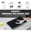 image:imageVEVOR LT477 Built in Electric Ceramic 232 x 205 inch Stove Top 240V Glass Radiant Cooktop with Touch Control Timer amp Child Lock 9 Power Levels for Simmer Steam Slow Cook Fry 24IN 4Burners24 IN2 BurnerTouch Control