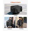 image:imageVEVOR Motorcycle Tail Bag 10L Waterproof Rear Seat Bag with Rain Cover Durable Oxford Fabric Luggage for Outdoor Sports amp Motorbike Detachable Shoulder Strap for SaddlebagTouringRiding BlackTail Bag  Fabric  2234L