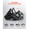 image:imageVEVOR Motorcycle Tail Bag 10L Waterproof Rear Seat Bag with Rain Cover Durable Oxford Fabric Luggage for Outdoor Sports amp Motorbike Detachable Shoulder Strap for SaddlebagTouringRiding BlackSaddle Bag  Upgraded Doublesided Fabric  28L