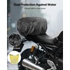 image:imageVEVOR Motorcycle Tail Bag 10L Waterproof Rear Seat Bag with Rain Cover Durable Oxford Fabric Luggage for Outdoor Sports amp Motorbike Detachable Shoulder Strap for SaddlebagTouringRiding BlackTail Bag  Fabric  30L