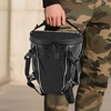 image:imageVEVOR Motorcycle Tail Bag 10L Waterproof Rear Seat Bag with Rain Cover Durable Oxford Fabric Luggage for Outdoor Sports amp Motorbike Detachable Shoulder Strap for SaddlebagTouringRiding BlackTail Bag  Leather 10L