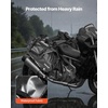 image:imageVEVOR Motorcycle Tail Bag 10L Waterproof Rear Seat Bag with Rain Cover Durable Oxford Fabric Luggage for Outdoor Sports amp Motorbike Detachable Shoulder Strap for SaddlebagTouringRiding BlackSaddle Bag  Upgraded Doublesided Fabric  28L