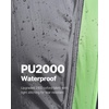 image:imageVEVOR Pickup Truck Tent Fits 5082 ft Truck Tents for Camping Waterproof PU2000 mm 23 Person Sleeping Truck Bed Tent Sturdy Truck Bed Camper Shell with Expandable Awning Rainfly Storage Bag5052 ft