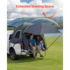 image:imageVEVOR Pickup Truck Tent Fits 5082 ft Truck Tents for Camping Waterproof PU2000 mm 23 Person Sleeping Truck Bed Tent Sturdy Truck Bed Camper Shell with Expandable Awning Rainfly Storage Bag8082 ft