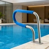 image:imageVEVOR Pool Rail 48 x 32 inch Pool Handrail 220 lbs Load Capacity Heavy Duty Stainless Steel Swimming Handrail Seamless Welding Recessed or Base Mount for Poolside Water Parks Spa Centers31x22 Inch