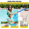 image:imageVEVOR Pool Rail 48 x 32 inch Pool Handrail 220 lbs Load Capacity Heavy Duty Stainless Steel Swimming Handrail Seamless Welding Recessed or Base Mount for Poolside Water Parks Spa Centers48x36 Inch