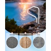 image:imageVEVOR Pool Rail 48 x 32 inch Pool Handrail 220 lbs Load Capacity Heavy Duty Stainless Steel Swimming Handrail Seamless Welding Recessed or Base Mount for Poolside Water Parks Spa Centers48x32 Inch
