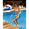 image:imageVEVOR Pool Rail 48 x 32 inch Pool Handrail 220 lbs Load Capacity Heavy Duty Stainless Steel Swimming Handrail Seamless Welding Recessed or Base Mount for Poolside Water Parks Spa Centers30x22 Inch