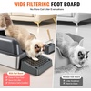 image:imageVEVOR Stainless Steel Cat Litter Box with Lid XL Extra Large Enclosed Cat Box for Big Cats High Sides Metal Litter Box Anti LeakageOdorFree amp Easy CleaningInclude Scoop amp Foot BoardDark grey