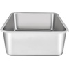 image:imageVEVOR Stainless Steel Cat Litter Box with Lid XL Extra Large Enclosed Cat Box for Big Cats High Sides Metal Litter Box Anti LeakageOdorFree amp Easy CleaningInclude Scoop amp Foot BoardSilver