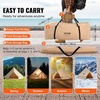 image:imageVEVOR Tents Canvas Bell TentBeige