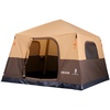 image:imageVEVOR Camping Tent 468 Person Automatic Inflatable Cabin Tent TPU Air Tube amp Large Mesh Windows Portable Easy Setup Waterproof Tent with Carry Bag for Family Outdoor Camping HikingBeige