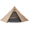 image:imageVEVOR Hot Tent Camping Tipi Hot Tents with Stove Jack Portable Winter Camping Tents with Snow Skirt Easy Setup Waterproof 4 Season Shelter Tents for Fishing Backpacking24 Personsinner Tent