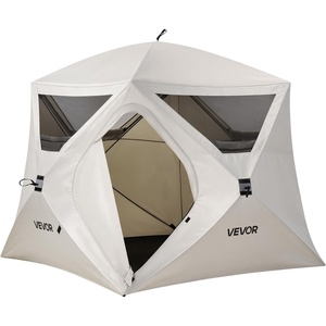 image:imageVEVOR Camping Tent 46 Person Pop Up Instant Cabin Tent Mesh Side amp Top Windows 60 Second Easy Setup Portable Waterproof Cabin Hub with Carry Bag for Family Outdoor Camping Hiking4 Person  835 High