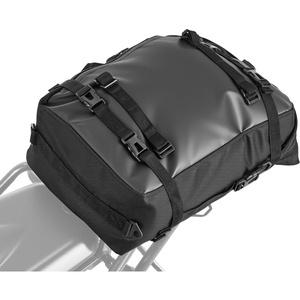 image:imageVEVOR Motorcycle Tail Bag 10L Waterproof Rear Seat Bag with Rain Cover Durable Oxford Fabric Luggage for Outdoor Sports amp Motorbike Detachable Shoulder Strap for SaddlebagTouringRiding BlackTail Bag  Fabric  30L