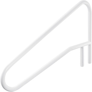 image:imageVEVOR Pool Rail 48 x 32 inch Pool Handrail 220 lbs Load Capacity Heavy Duty Stainless Steel Swimming Handrail Seamless Welding Recessed or Base Mount for Poolside Water Parks Spa Centers54x32 Inch