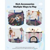 image:imageVEVOR 55 Trampoline for KidsBluePink