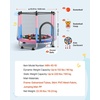 image:imageVEVOR 55 Trampoline for KidsBluePink