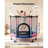 image:imageVEVOR 55 Trampoline for KidsBluePink