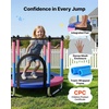 image:imageVEVOR 55 Trampoline for KidsBluePink