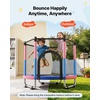 image:imageVEVOR 55 Trampoline for KidsBluePink