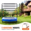 image:imageVEVOR 5FT Trampoline 505556  35 for IndoorOutdoor use for Toddlers Foldable Mini Baby with Foam Handle Recreational Birthday GiftBlue