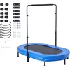 image:imageVEVOR 5FT Trampoline 505556  35 for IndoorOutdoor use for Toddlers Foldable Mini Baby with Foam Handle Recreational Birthday GiftBlue