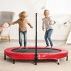 image:imageVEVOR 5FT Trampoline 505556  35 for IndoorOutdoor use for Toddlers Foldable Mini Baby with Foam Handle Recreational Birthday GiftRed
