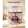 image:imageVEVOR 60 Trampoline for KidsPink