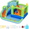 image:imageVEVOR Inflatable Water Slide Bounce House with Blower Compact 5in1 Kids Bouncy Castle with Slide Splash Pool Climbing Wall Basketball Hoop amp Bounce Area for KidsToy Park