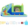 image:imageVEVOR Inflatable Water Slide Bounce House with Blower Compact 5in1 Kids Bouncy Castle with Slide Splash Pool Climbing Wall Basketball Hoop amp Bounce Area for KidsToy Park