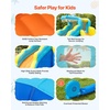 image:imageVEVOR Inflatable Water Slide Bounce House with Blower Compact 5in1 Kids Bouncy Castle with Slide Splash Pool Climbing Wall Basketball Hoop amp Bounce Area for KidsCrocodile Theme