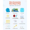 image:imageVEVOR Inflatable Water Slide Bounce House with Blower Compact 5in1 Kids Bouncy Castle with Slide Splash Pool Climbing Wall Basketball Hoop amp Bounce Area for KidsToy Park