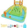 image:imageVEVOR Inflatable Water Slide Bounce House with Blower Compact 5in1 Kids Bouncy Castle with Slide Splash Pool Climbing Wall Basketball Hoop amp Bounce Area for KidsDouble Climbing Waterfall