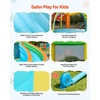 image:imageVEVOR Inflatable Water Slide Bounce House with Blower Compact 5in1 Kids Bouncy Castle with Slide Splash Pool Climbing Wall Basketball Hoop amp Bounce Area for KidsConvenience Store Theme