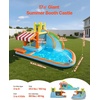 image:imageVEVOR Inflatable Water Slide Bounce House with Blower Compact 5in1 Kids Bouncy Castle with Slide Splash Pool Climbing Wall Basketball Hoop amp Bounce Area for KidsConvenience Store Theme