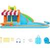 image:imageVEVOR Inflatable Water Slide Bounce House with Blower Compact 5in1 Kids Bouncy Castle with Slide Splash Pool Climbing Wall Basketball Hoop amp Bounce Area for KidsConvenience Store Theme