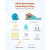 image:imageVEVOR Inflatable Water Slide Bounce House with Blower Compact 5in1 Kids Bouncy Castle with Slide Splash Pool Climbing Wall Basketball Hoop amp Bounce Area for KidsConvenience Store Theme