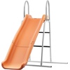 image:imageVEVOR Water Slide 55ft Outdoor Pool Wave Slidefor Kids Free Standing Waterslide with 65ft Ground Tarp Built in Adjustable Sprinkler Metal Plastic Playground Equipment Platform for Backyard Fun55 Ft