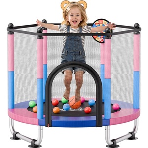 image:imageVEVOR 55 Trampoline for KidsBluePink