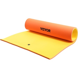 image:imageVEVOR Lily Pad Floating Mat 91218FT Water Pad 3Layer Dock for 660 to 1400lbs Adults Kids TearResistant XPE Foam Raft Floating Island for Lake Pool Ocean Beach Boating9x6 FT
