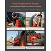 image:imageVEVOR Fuel Transfer Pump 110V 15 GPM 57 Lmin AC Electric Oil Transfer Pump with Auto ShutOff Fuel Nozzle amp Discharge Hose High Flow Kit for Gasoline Diesel Kerosene Biodiesel Ethanol Blends110V 20GPM with Accessories
