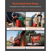 image:imageVEVOR Fuel Transfer Pump 110V 15 GPM 57 Lmin AC Electric Oil Transfer Pump with Auto ShutOff Fuel Nozzle amp Discharge Hose High Flow Kit for Gasoline Diesel Kerosene Biodiesel Ethanol Blends110V 15GPM without Accessories