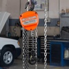 image:imageVEVOR Hand Chain Hoist 3 Ton 6600 lbs Capacity Manual Chain Block with Upgrade G80 Galvanized Chain 10 ft Lifting Height Heavy Duty Pulley Hoist for Garage Warehouse Automotive Machinery Orange1T 20FT