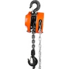 image:imageVEVOR Hand Chain Hoist 3 Ton 6600 lbs Capacity Manual Chain Block with Upgrade G80 Galvanized Chain 10 ft Lifting Height Heavy Duty Pulley Hoist for Garage Warehouse Automotive Machinery Orange1T 20FT