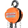 image:imageVEVOR Hand Chain Hoist 3 Ton 6600 lbs Capacity Manual Chain Block with Upgrade G80 Galvanized Chain 10 ft Lifting Height Heavy Duty Pulley Hoist for Garage Warehouse Automotive Machinery Orange12T 10FT