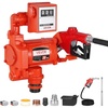image:imageVEVOR Fuel Transfer Pump 110V 15 GPM 57 Lmin AC Electric Oil Transfer Pump with Auto ShutOff Fuel Nozzle amp Discharge Hose High Flow Kit for Gasoline Diesel Kerosene Biodiesel Ethanol Blends110V 20GPM with Meter